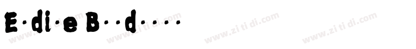 Endive Bold字体转换